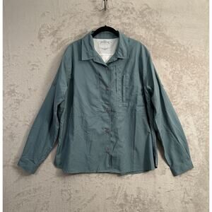 Royal Robbins Long Sleeve Fishing Hiking Camping Shirt Size 2X Ripstop Vented